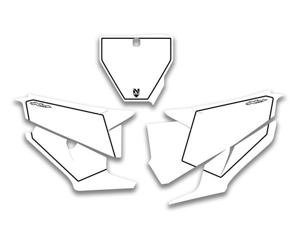 CUSTOM Pinstripe Husqvarna Backgrounds